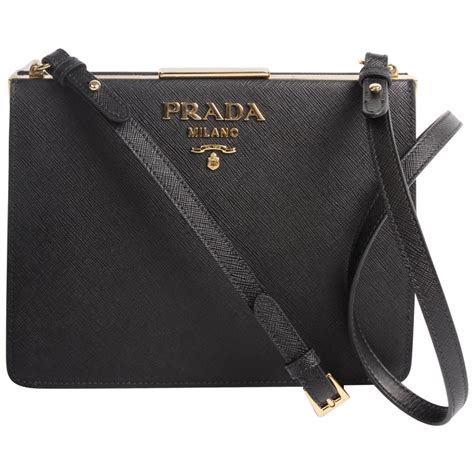 prada light frame saffiano leather bag price|Prada nylon shoulder bag price.